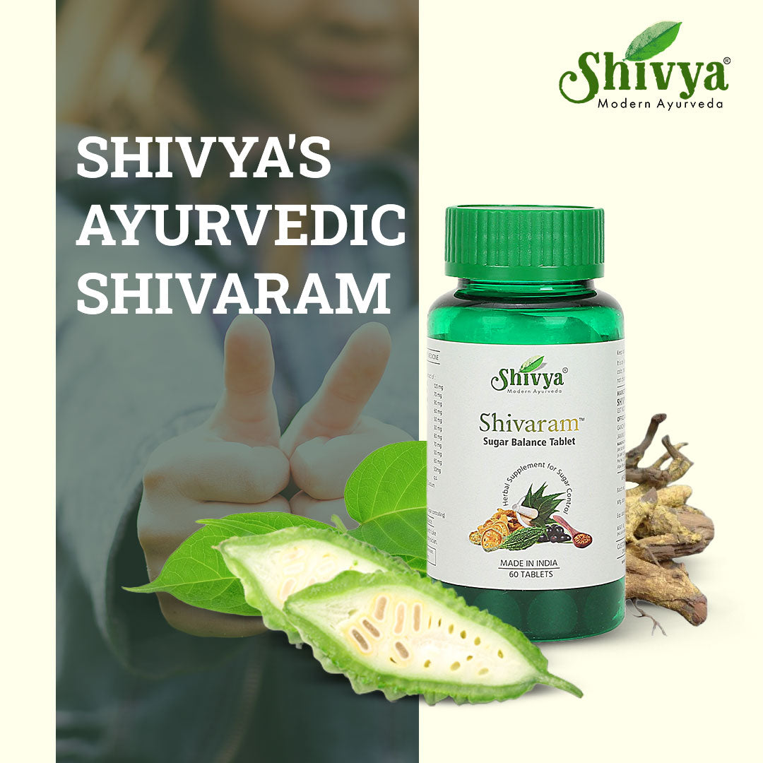 Products Shivya Ayurvedic Shivaram - Anti-Diabetic 60 Tablets (Pack of 2)