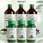 Sugar Balance Tablet and Neem Karela Jamun Ras Combo - Super Saver Pack of 3
