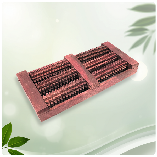 Shivya 6 Roller Wooden Foot Massager – Your Natural Pain Relief Solution