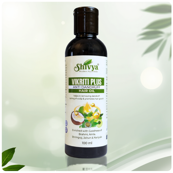 Shivya Vikriti Plus Anti Dandruff Hair Oil