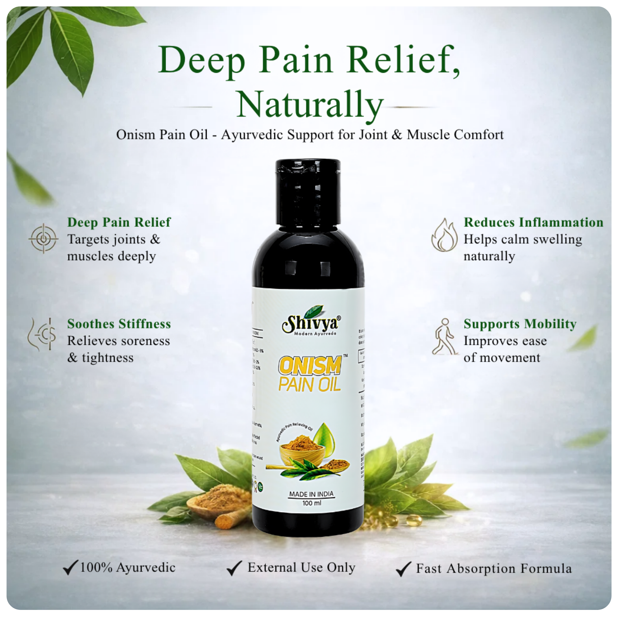 Shivya Onism Pain Oil (Pack of 2) — alternate
