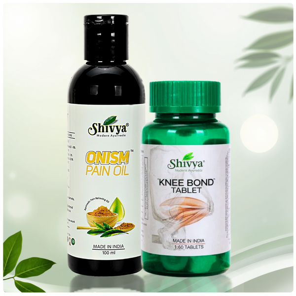 Shivya Pain Oil & Knee Bond Combo (Pack of 10)