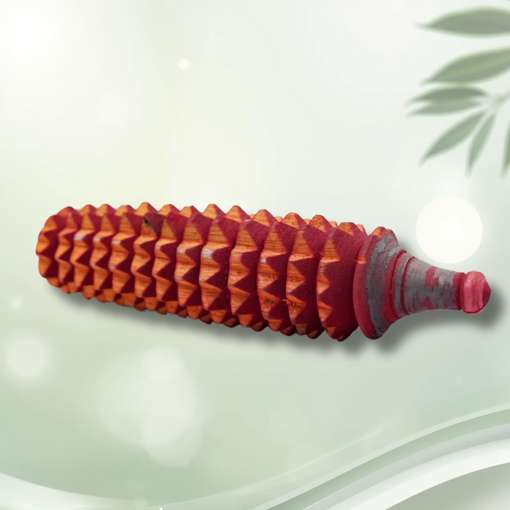 Shivya Wooden Acupressure Karela Massager