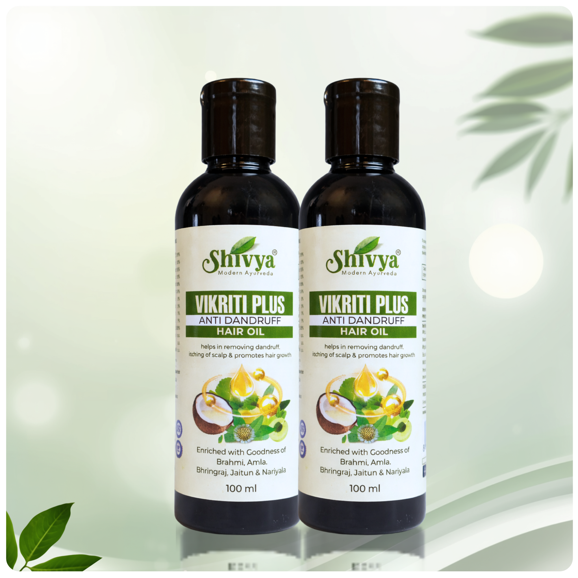 Shivya Vikriti Plus Anti Dandruff Hair Oil