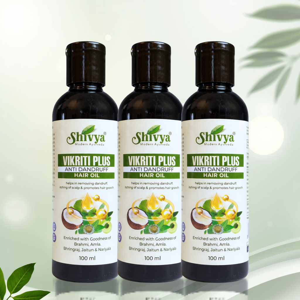 Shivya Vikriti Plus Anti Dandruff Hair Oil