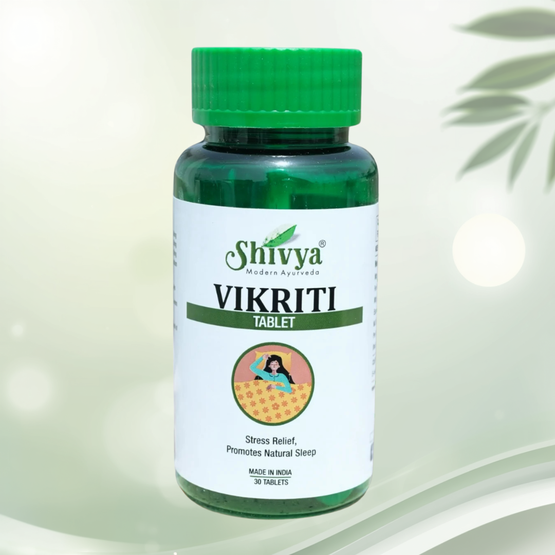 Shivya Vikriti Tablets for Natural Sleep