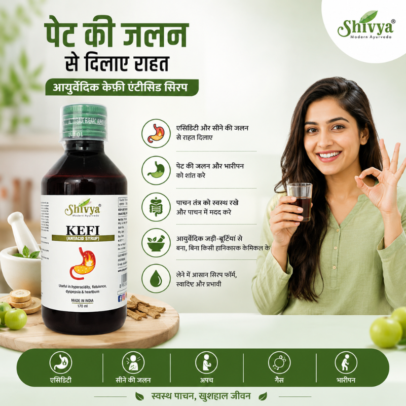 Shivya Kefi Antacid Syrup