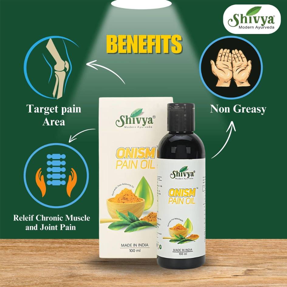 Shivya Ayurvedic Onism™ Pain Oil, 100ml Shivyahealthcare 