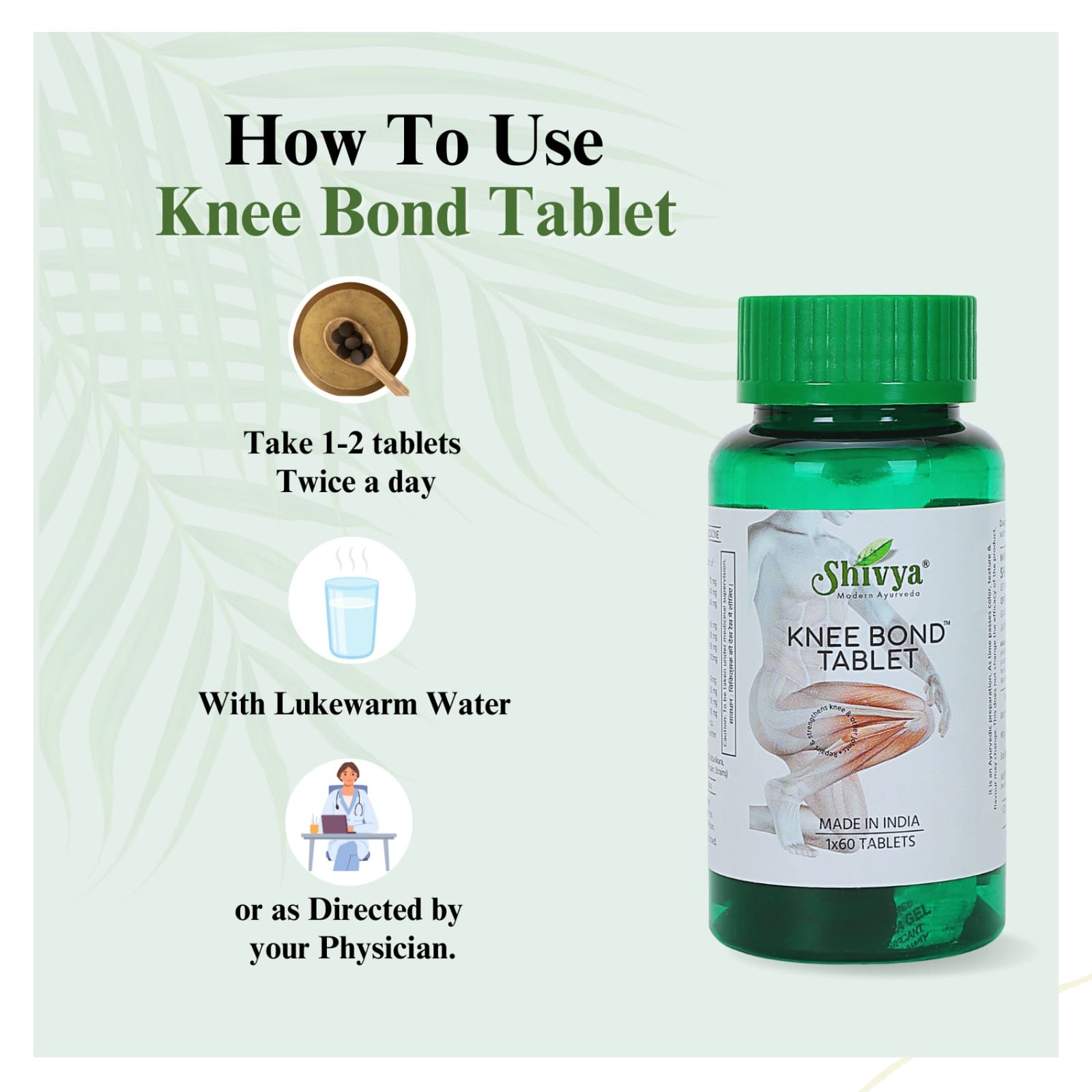 Knee Bond Tablets for Joint Pain
