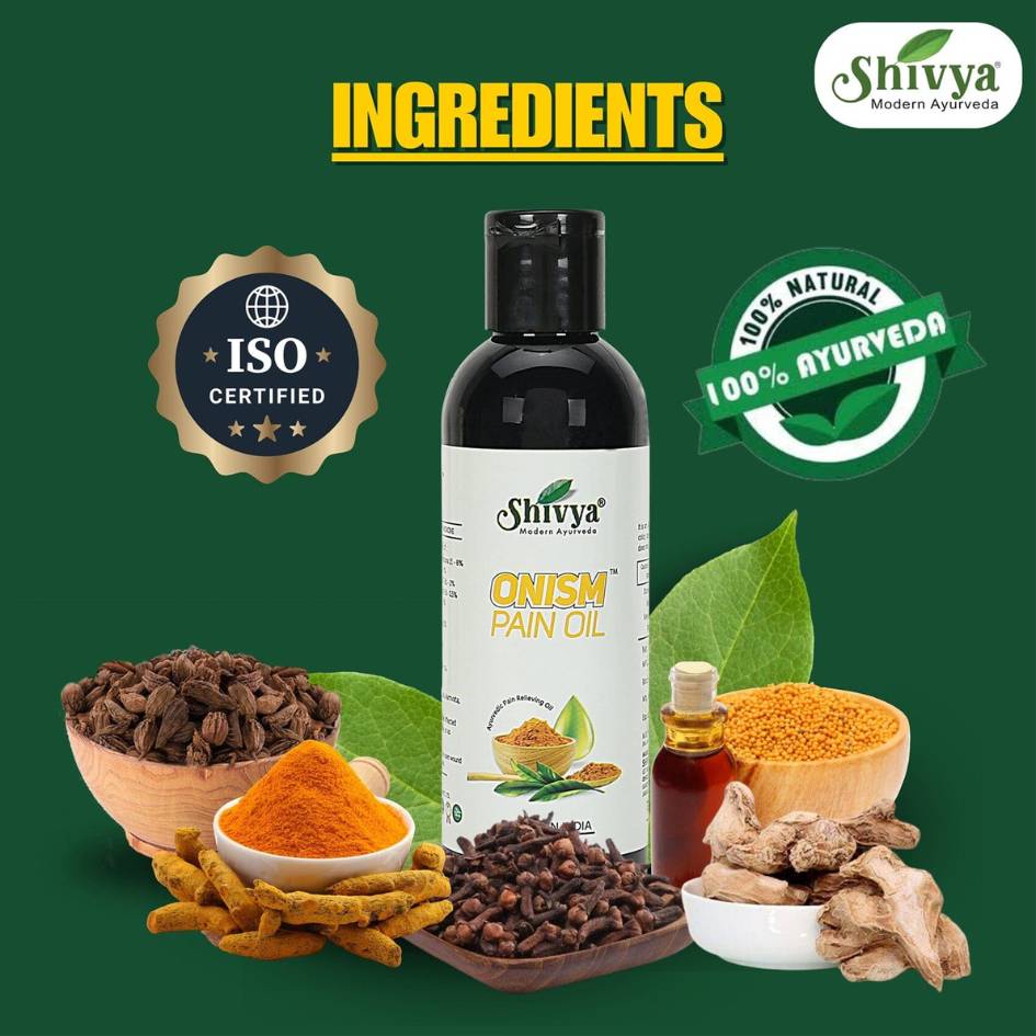 Shivya Ayurvedic Onism™ Pain Oil, 100ml Shivyahealthcare 