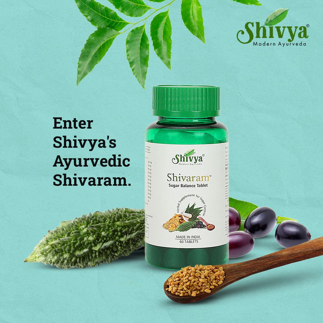 Shivya Ayurveda Shivaram - Anti-Diabetic Tablets (Pack of 2)