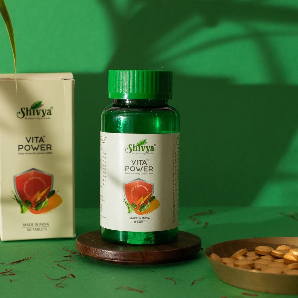 Shivya Ayurvedic Vita Power - Body Immunity Booster, 60 Tablets Shivyahealthcare 