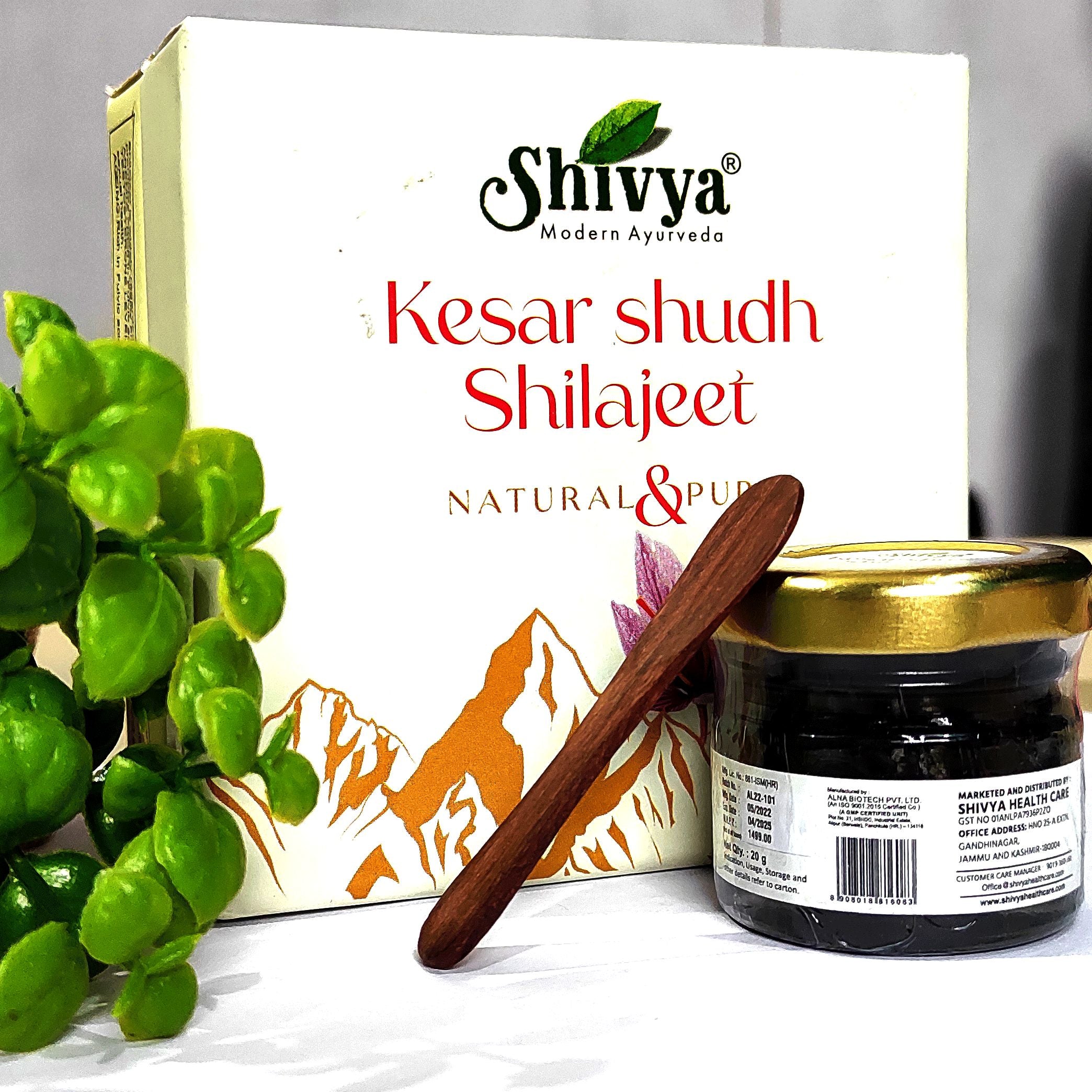 Shivya Kesar shudh Shilajeet - Natural & Pure, 20g – Shivyahealthcare